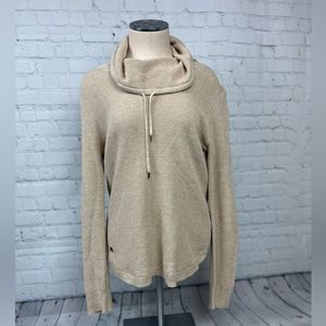 Ralph Lauren Cream Colored Cowl Neck Sweater